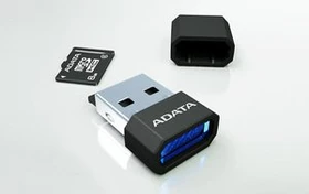 ADATA Turbo 16GB microReader Ver. 3 blau, Class 10 (AUSDH16GCL10-RM3BKBL)
