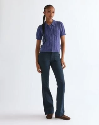 Wrangler Flare Jeans navy (Damen)