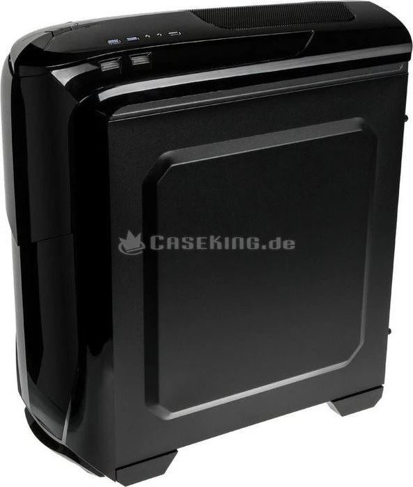 Kolink Aviator schwarz, Acrylfenster