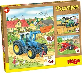 HABA Puzzles Traktor und Co.