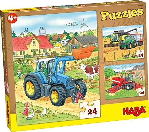 HABA Puzzles Traktor und Co.