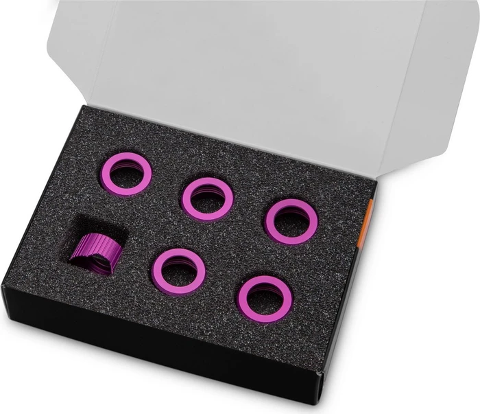 EK Water Blocks EK-Torque Compression Ring HDC 12, purpur, 6er-Pack