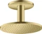Hansgrohe Axor ShowerSolutions Kopfbrause 250 2jet mit Deckenanschluss brushed brass Vorschaubild