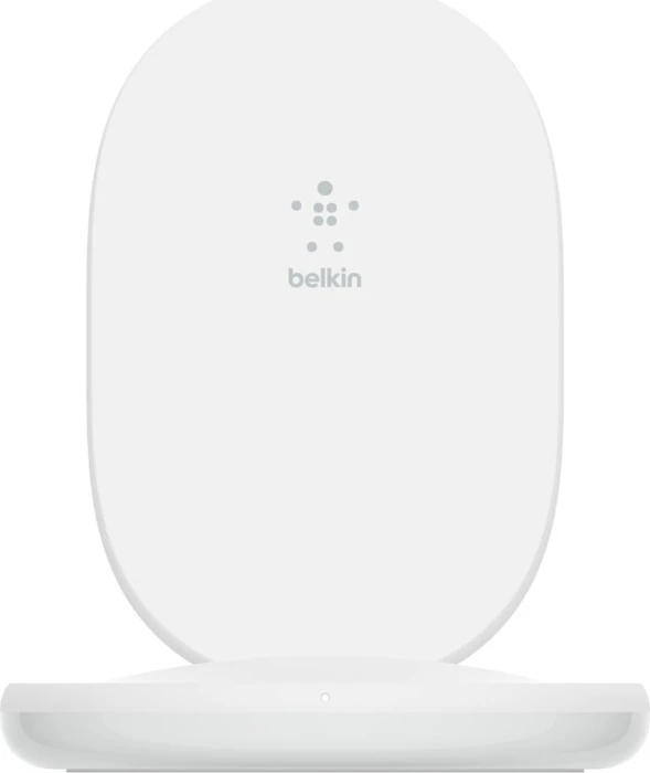 Belkin 15W Wireless Charging Stand + QC 3.0 24W Wall Charger weiß
