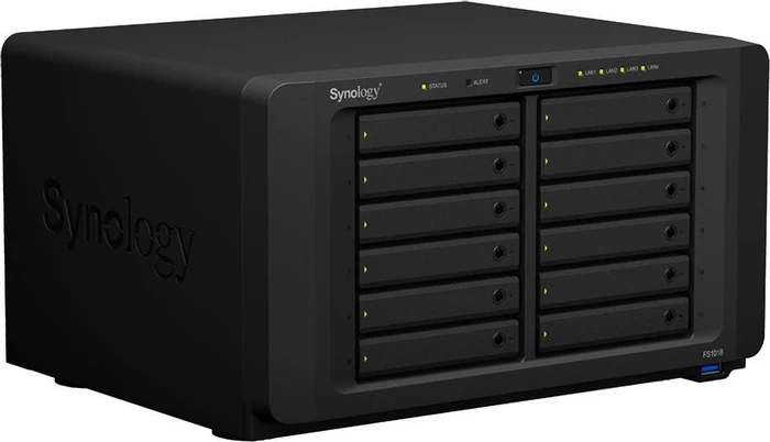 Synology FlashStation FS1018, 8GB RAM ECC, 4x RJ-45 1000Base-T, 3x USB-A 3.0