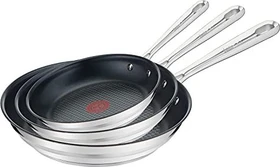 Tefal E011S3 Jamie Oliver Pfannen-Set brushed, 3-tlg.