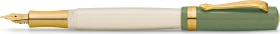 Kaweco Student 60's Swing creme/grün, rechte Hand, mittel
