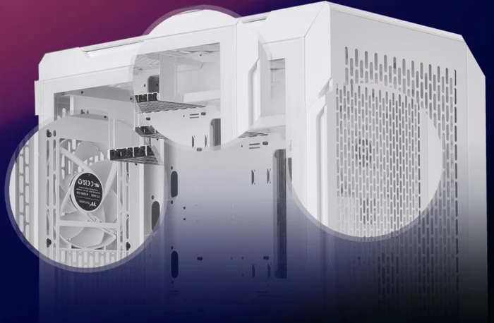 Thermaltake CTE C700 Air Snow, weiß, Glasfenster