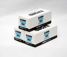 Ilford Delta 100 Professional 120 SW-Negativfilm