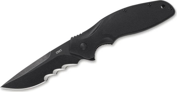 CRKT Shenanigan All Black Combination Taschenmesser