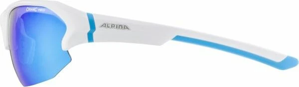 Alpina Lyron HR white matt-cyan/ceramic mirror blue