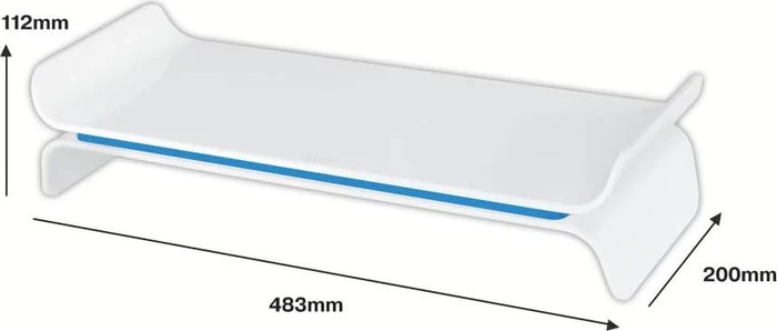 Leitz Ergo WOW Monitor-Ständer