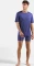 Odlo Natural Merino 160 Baselayer Funktionsshirt kurzarm skipper blue (Herren) Vorschaubild