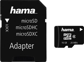 Hama High Speed 16GB Adapter Kit, Class 6 (00108022)