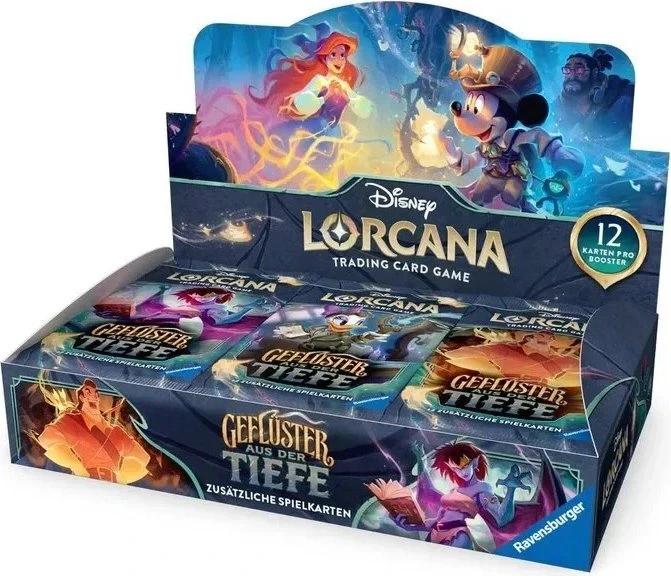 Disney Lorcana - Geflüster aus der Tiefe - Booster Display (DE)