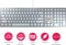 Cherry KC 6000 Slim for Mac-C, silber, USB, DE Vorschaubild
