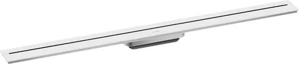Hansgrohe Axor Drain Duschrinne, Fertigset 1000 zur Wandmontage, mattweiß