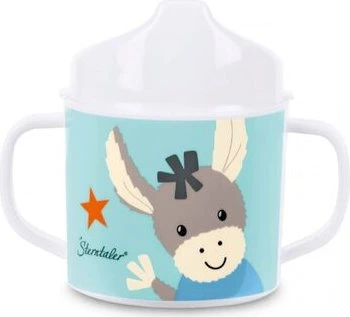 Sterntaler Henkeltasse Trinkbecher mit Trinkaufsatz, 6+M, emmi