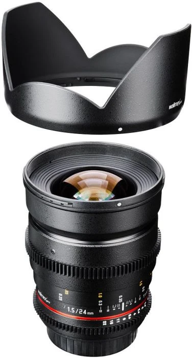 Walimex Pro 24mm 1.5 VDSLR für Sony A