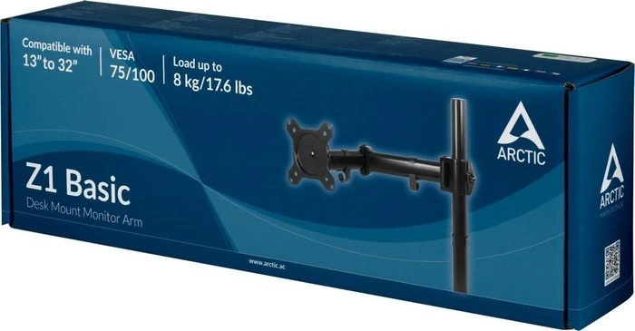 ARCTIC Z1 Basic Monitor Arm schwarz