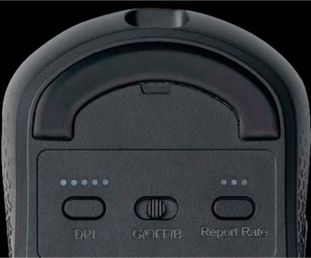 Keychron M3 mini 4K Wireless Mouse schwarz, USB/Bluetooth