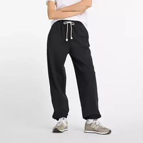 New Balance Athletics French Terry Trainingshose lang black (Damen)