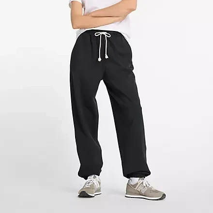 New Balance Athletics French Terry Trainingshose lang black (Damen)