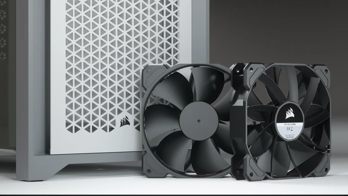 Corsair 4000D Airflow, weiß, Glasfenster