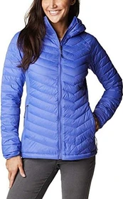 Columbia Powder Lite Hybrid Hooded Jacke purple lotus (Damen)