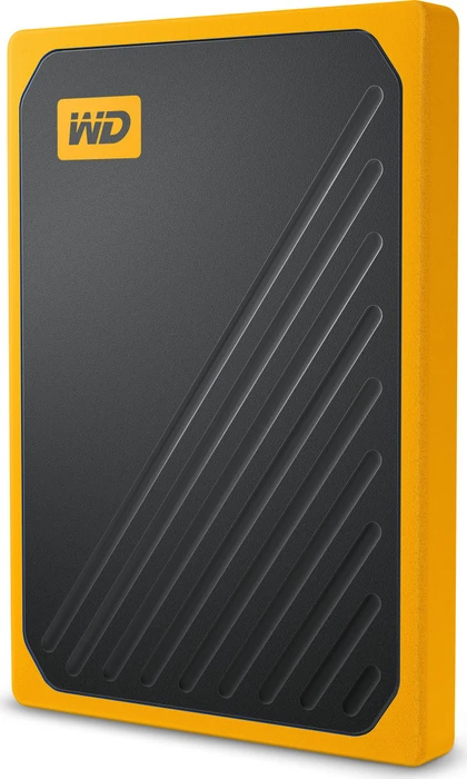 Western Digital WD My Passport Go gelb 500GB, USB 3.0 Micro-B