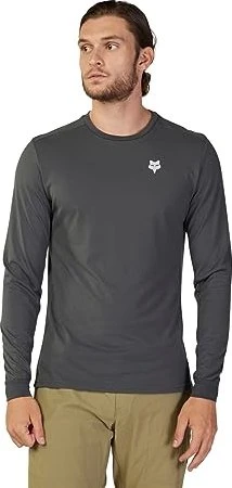 Fox Racing Ranger Tred Drirelease Trikot langarm dark shadow grey (Herren)