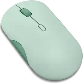 Lenovo 350 Silent Mouse, Breeze Moss, Bluetooth