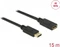 DeLOCK DisplayPort 1.2 Verlängerungskabel 4K 60Hz schwarz, 15m Vorschaubild